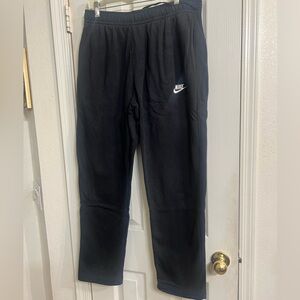 Nike Men's Black fleece Joggers size L